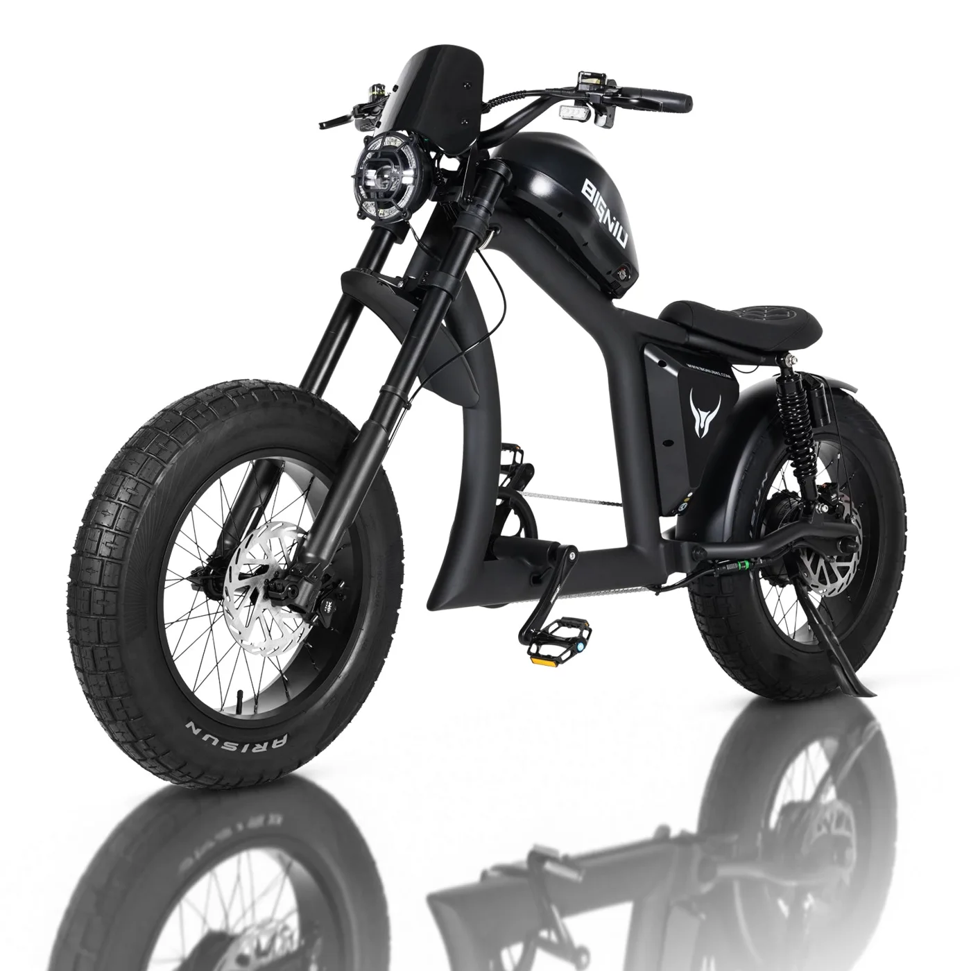 BIGNIU BG-X Electric Bike, 1500W Brushless Motor, Windshield